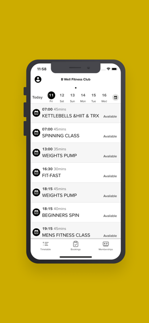 B Well Fitness Club(圖1)-速報App