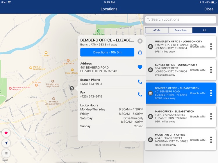 Elizabethton FSB for iPad screenshot-5