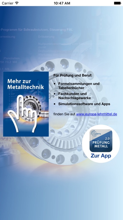 Prüfung Metall 2.0