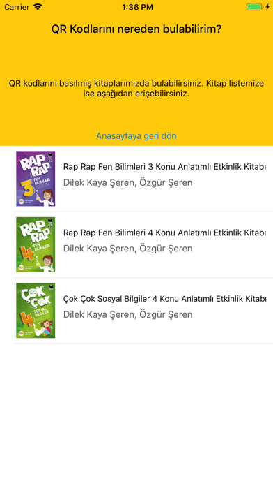 How to cancel & delete Bilgi Sepetim Kare Kod Okuyucu from iphone & ipad 2
