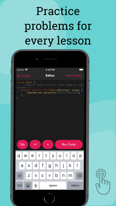 Learn Java Coding Lessons App screenshot 3