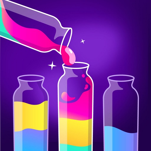 Бутылочки Пробирки. Water sort