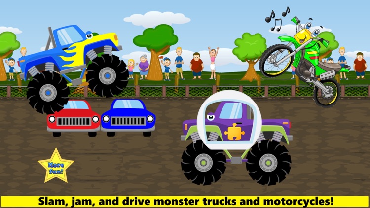 Monster Trucks Game Kids FULL screenshot-0