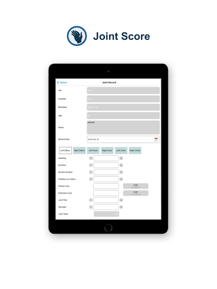 Joint Score App