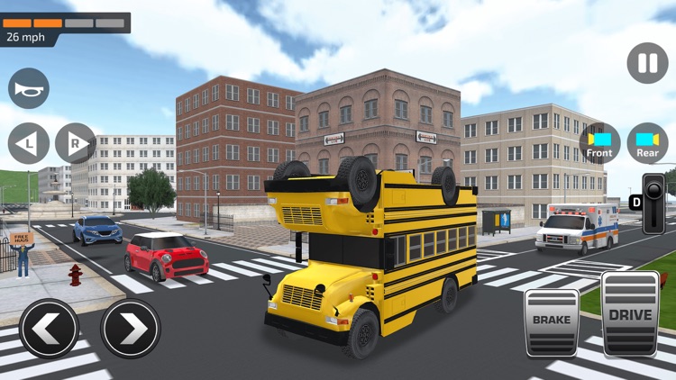 School Bus Simulator Game 3D screenshot-9