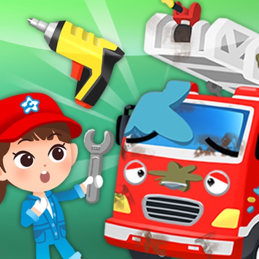 Tayo Fire Truck Repair Game icon