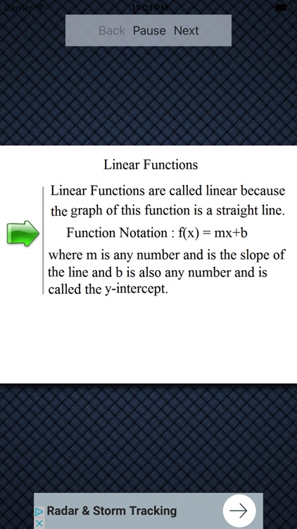 Algebra 1 - Linear Functions