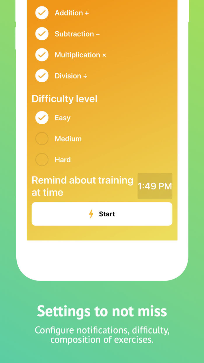 Math Brain - Learning Games