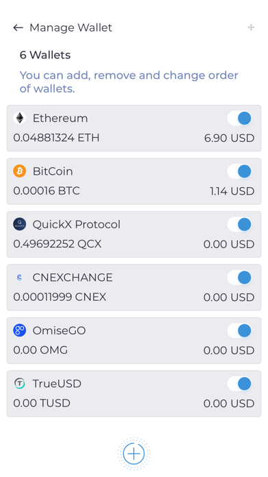 Cryptoxygen Wallet screenshot 3