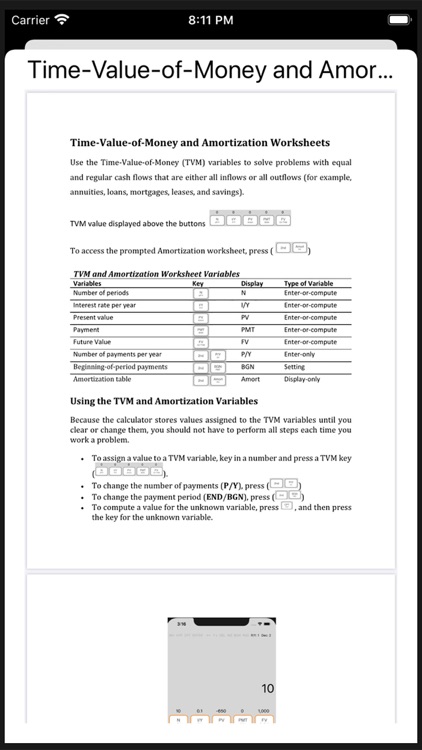 BA II Pro Financial Calculator screenshot-4