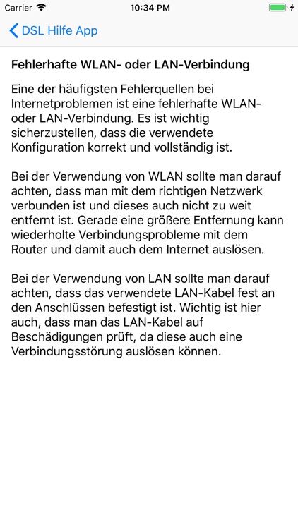 DSL Hilfe App