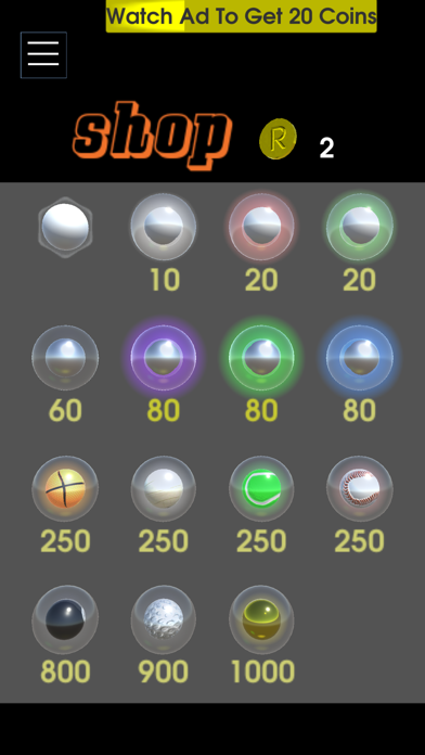 screenshot of Balls3D 10