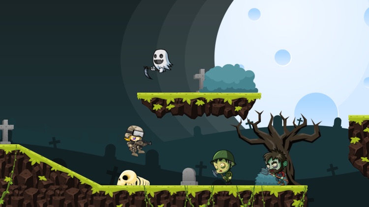 Zombies 2D: Run & Gun