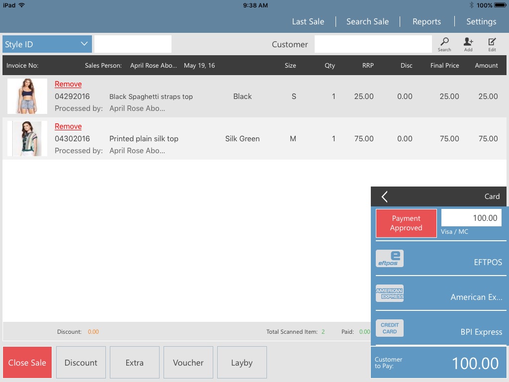 Pret-a POS screenshot 2