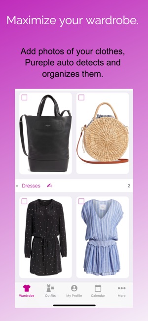 Pureple Outfit Planner