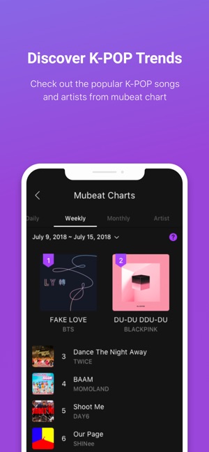 Mubeat For Kpop Lovers On The App Store