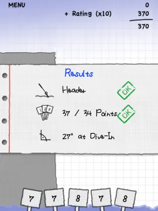 Screenshot 4 Stickman Cliff Diving iphone