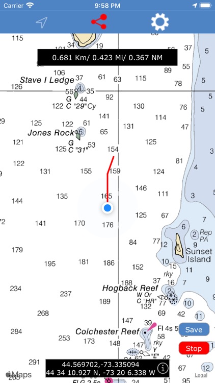 Lake Champlain - Boating Map