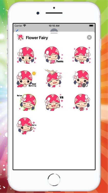 Flower Fairy Stickers