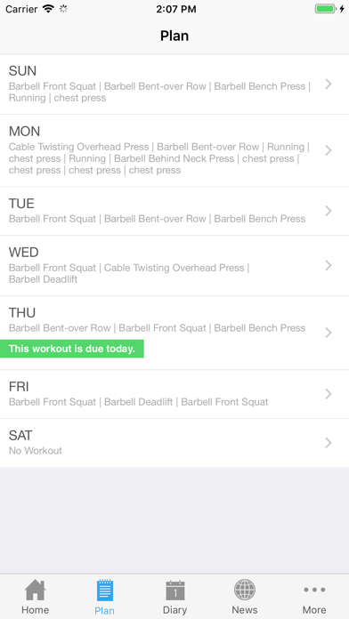 The Fitness Lab App screenshot 3