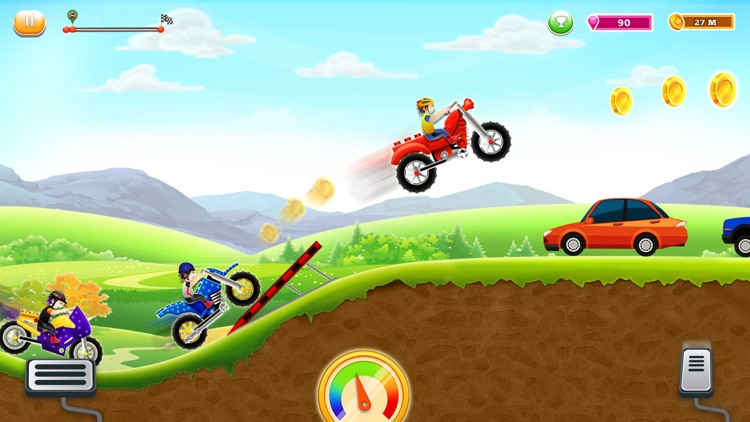 Hill Bike Climb Racer Game screenshot-0