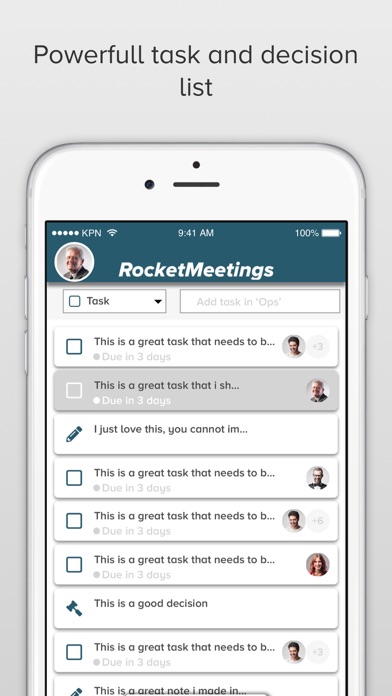 How to cancel & delete RocketMeetings from iphone & ipad 4