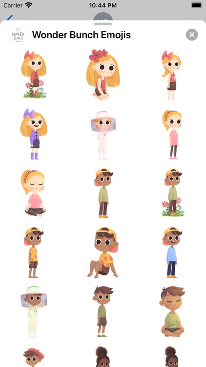 Wonder Bunch Emojis screenshot-3