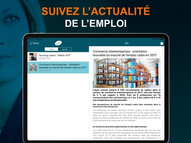 Apec Offres D Emploi Cadres Dans L App Store