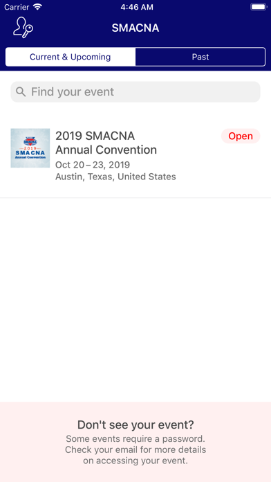 SMACNA Events screenshot 2