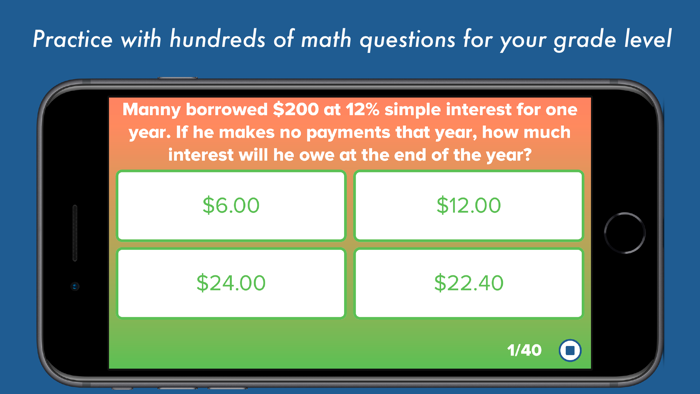 7th Grade Math Testing Prep