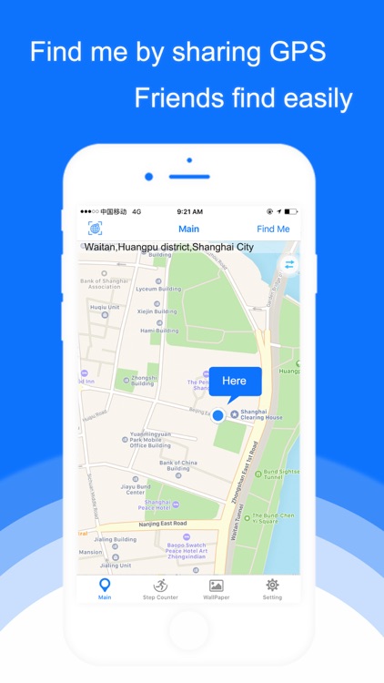 Find Me- share my GPS location by Jie Yang