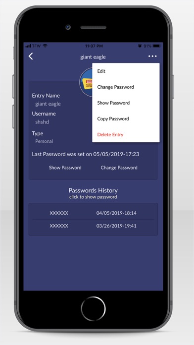 Passwords Manager App screenshot 3