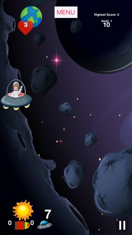 Flying Astronaut Game screenshot-4