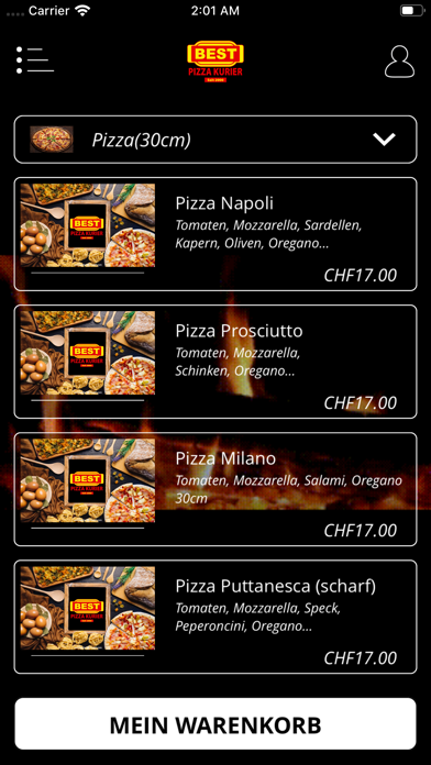 Best Pizza Luzern screenshot 2
