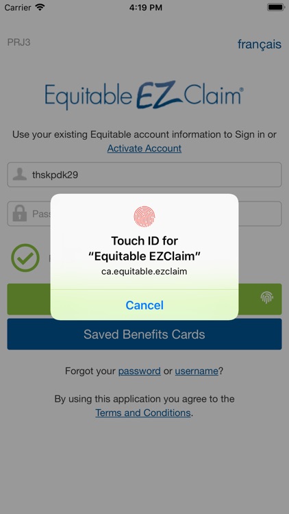 Equitable EZClaim Mobile screenshot-7