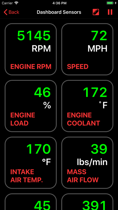 Dodge OBD App screenshot 4