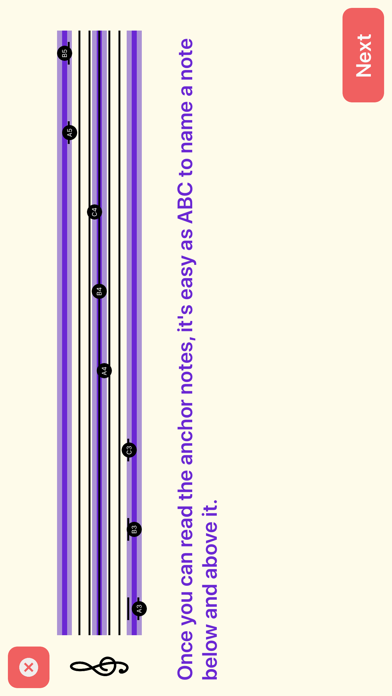 NoteHero sight reading trainer screenshot 2