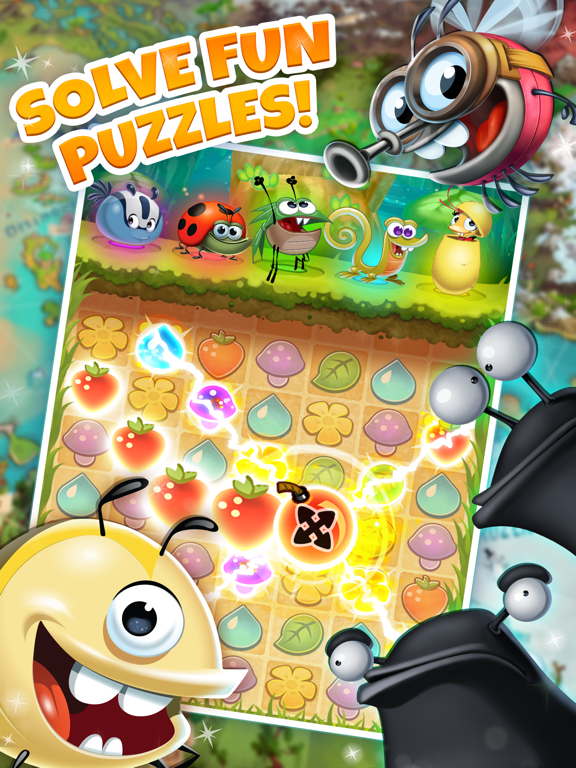 Best Fiends Puzzle Adventure By Seriously Ios United States - how to glitch through walls in roblox piggy carnival
