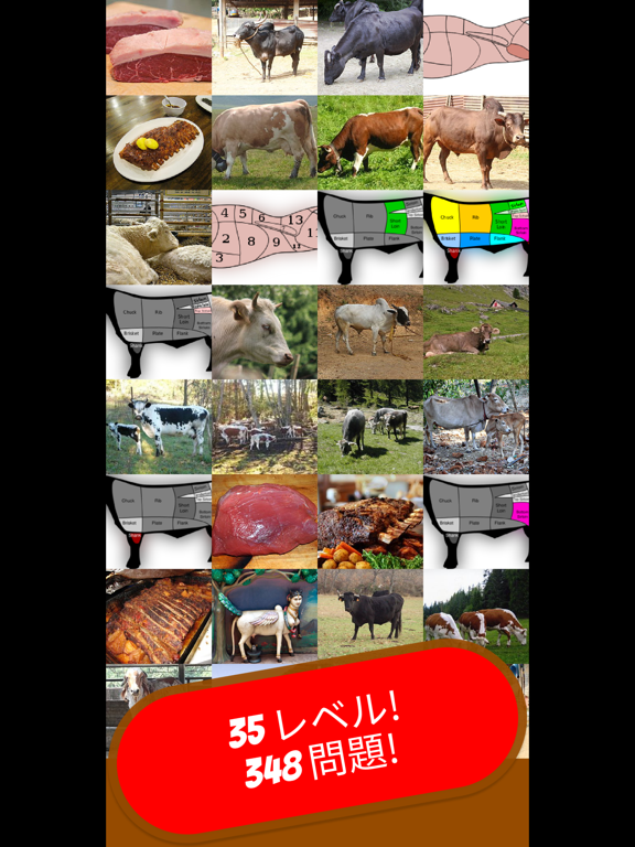 牛 & 牛 クイズ 日本ののおすすめ画像1