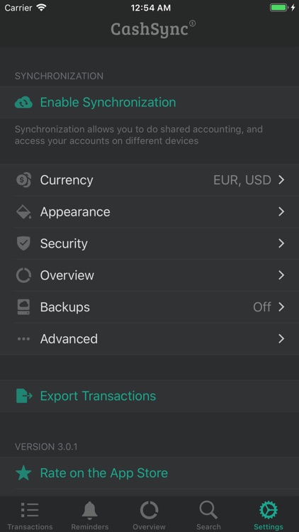 CashSync+PRO: Expense tracking screenshot-7