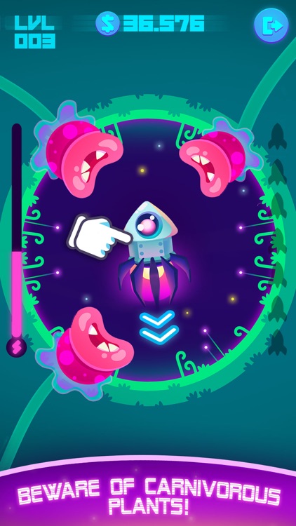 Land It! Cosmic Clicker Game