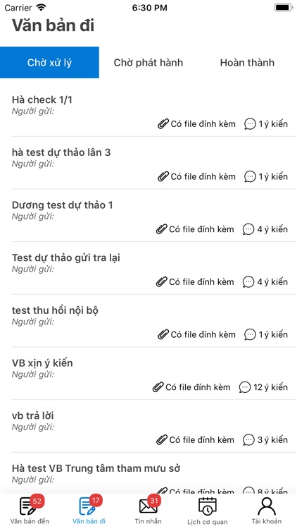 Phần mềm quản lý văn bản screenshot-3