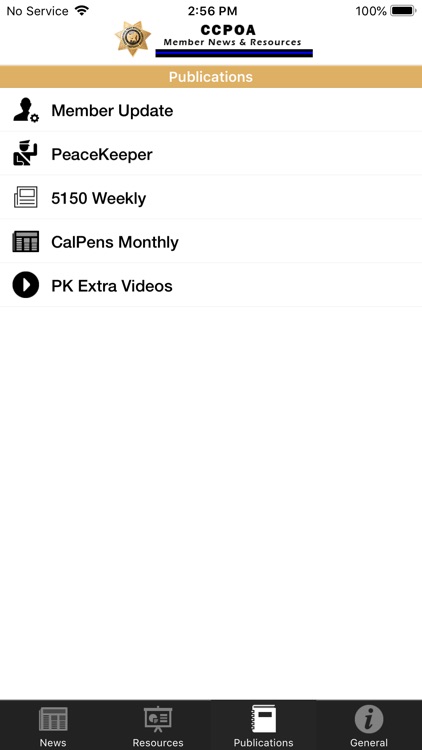 CCPOA Members App