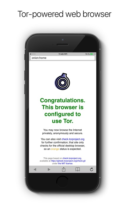 Onion - Anonymous web-browser screenshot-0