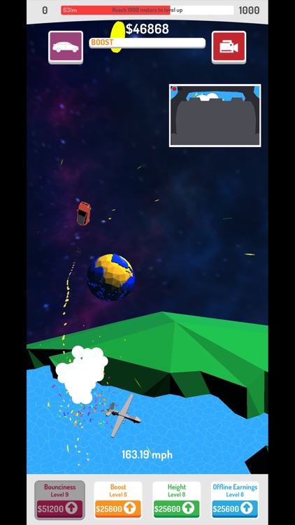 Car VS Trampoline : Crazy Drop