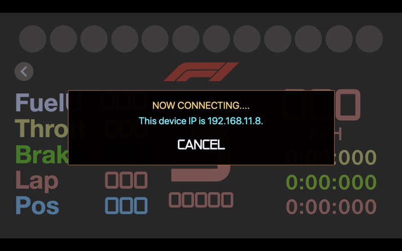 Sim Racing Dash for F1 2019 screenshot 3