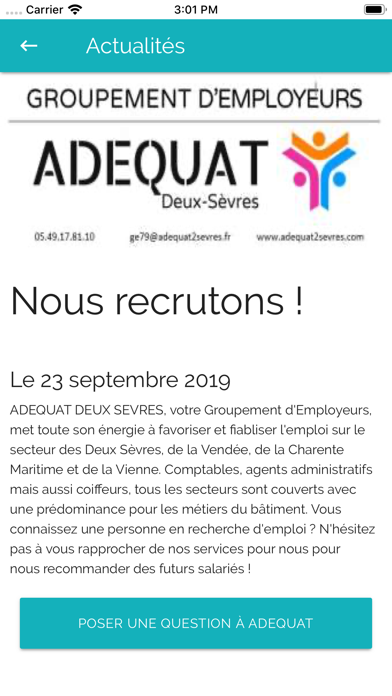 ADEQUAT Deux-Sèvres screenshot 2