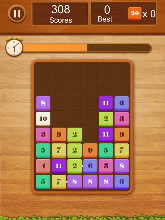 Screenshot #4 pour Wood Number Merge