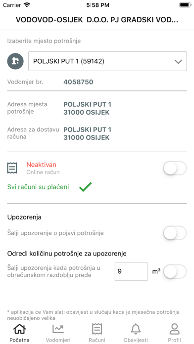 How to cancel & delete Moj Vodovod from iphone & ipad 1