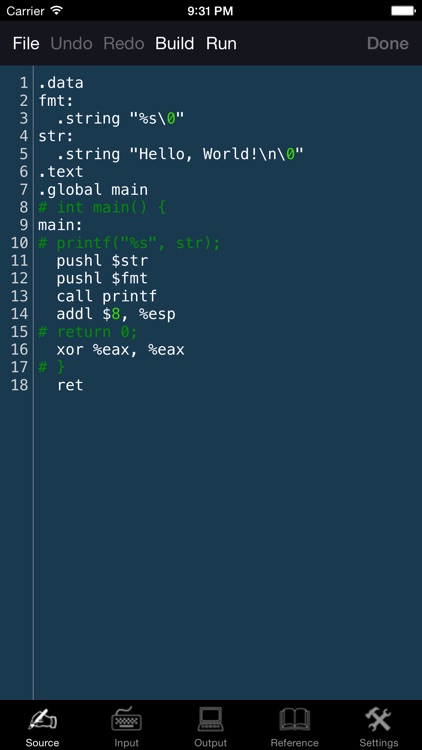 Assembler Programming Language